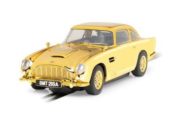 Scalextric C4550A - James Bond Goldfinger  - Aston Martin DB5 60th Anniversary Slot Car - Image 1