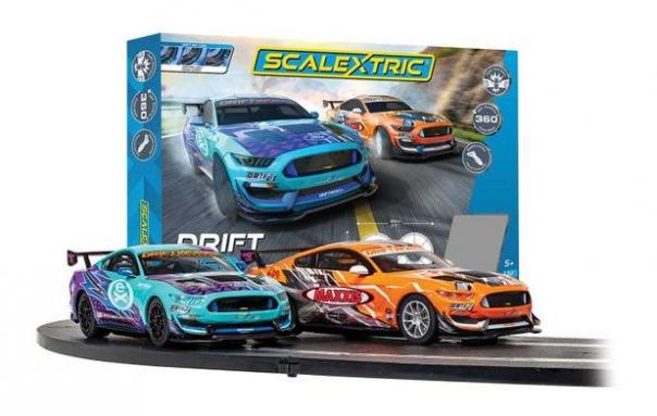 Scalextric C1421M - Drift 360 Race  Slot Car Set - Image 1