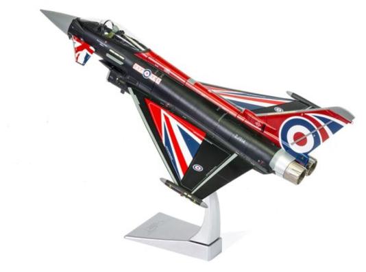 Corgi AA29003 - Eurofighter Typhoon FGR4, ZJ914 'Blackjack' Die-cast Model - Image 2