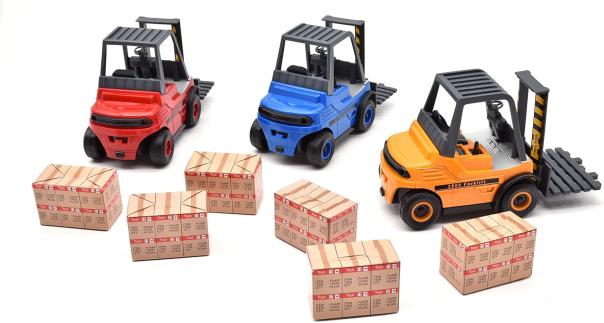 1:16 Forklift Truck Motor Zone Die-Cast vehicle - Image 1