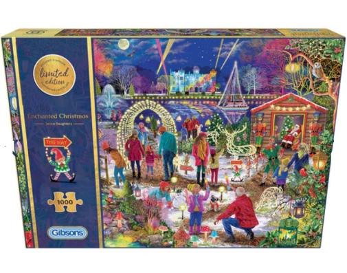 000 Piece - Enchanted Christmas Limited Edition GIbsons Jigsaw Puzzle G2024 - Image 2