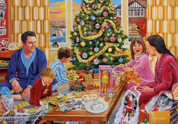 4 x 500 Piece - A Christmas To Remember Gibsons Jigsaw Puzzle G5068 - Image 2