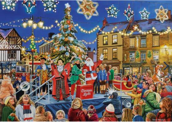 4 x 500 Piece - A Christmas To Remember Gibsons Jigsaw Puzzle G5068 - Image 4