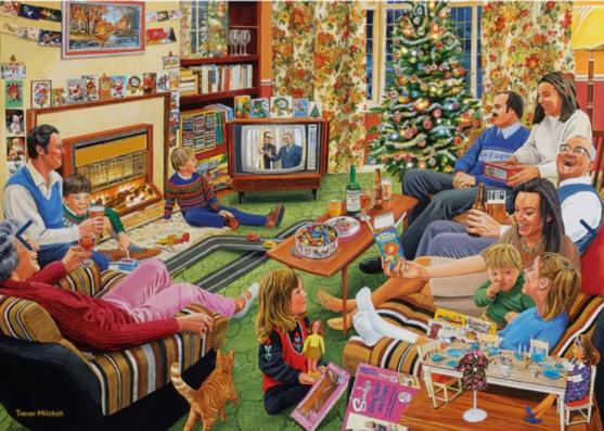 4 x 500 Piece - A Christmas To Remember Gibsons Jigsaw Puzzle G5068 - Image 5