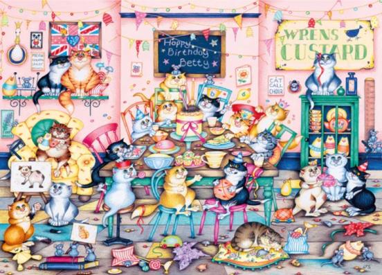 1000 Piece - Betty's Birthday Gibsons Jigsaw Puzzle G6403 - Image 1