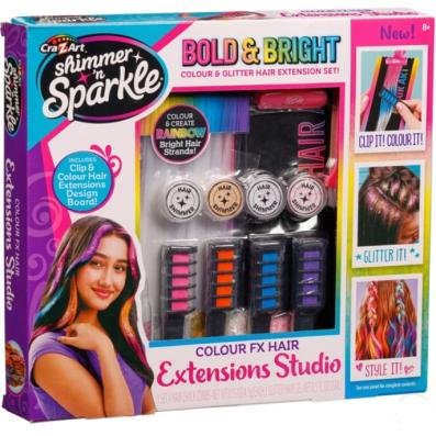 Shimmer n Sparkle Colour FX Hair Extensions Studio - Image 1