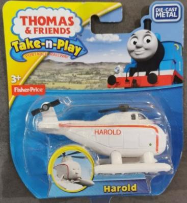 Thomas & Friends Take-n-Play: Harold Die-Cast Vehicle - Image 1