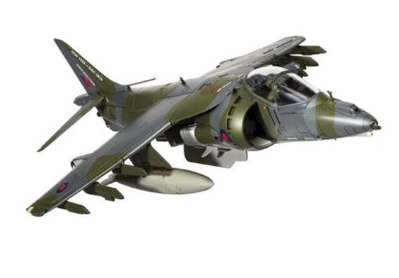 Corgi AA29302-  BAe Harrier GR9A 'Ninja 1' - RAF Cottesmore - Final Flight Retirement Scheme Die-cast Model - Image 2