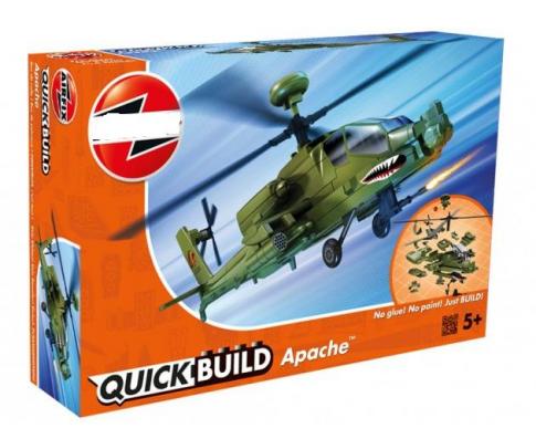 Apache Quick Build Airfix Model Kit: J6004 - Image 1