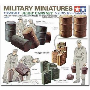 1:35 Jerry Cans Set Tamiya Model Kit: 35026 - Image 1