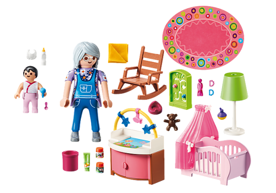 Playmobil 70210 - Nursery - Image 2