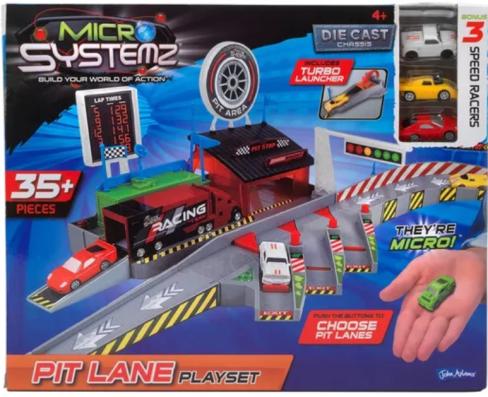 Micro Systemz - Pit Lane Playset - Image 1