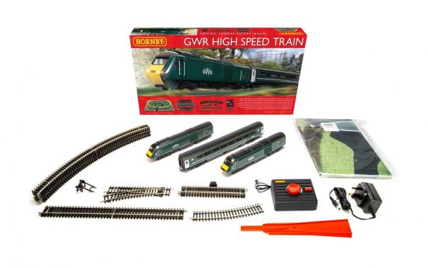 Hornby R1230M - GWR High Speed '00' Gauge Train Set - Image 1