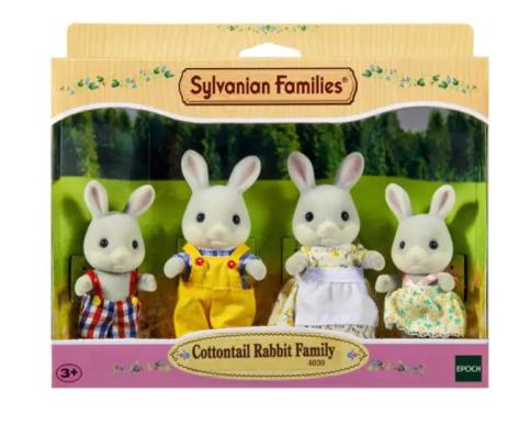 Sylvanian Families  Cottontail Rabbit Family - 4030 - Image 1