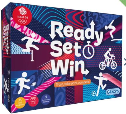 Team GB - Ready Set Win Family Card Game - Image 1