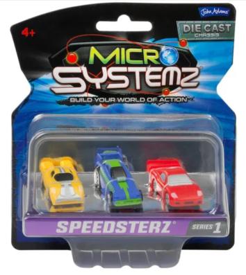 Micro Systemz - Speedsterz 3 Vehicle Pack - Image 1