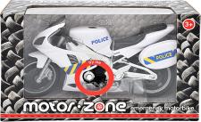 1:12 Police Emergency Motorbike Motor Zone Die-Cast vehicle